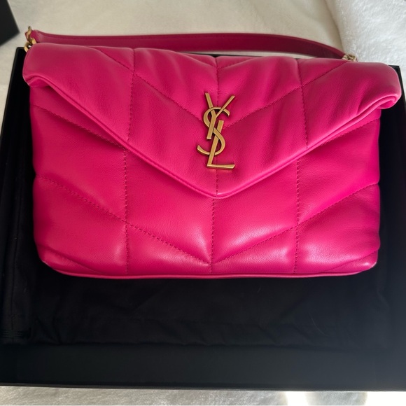 YSL Mini Bag Puffer - Sintra Sport SL  Bubblegum - Picture 12 of 16